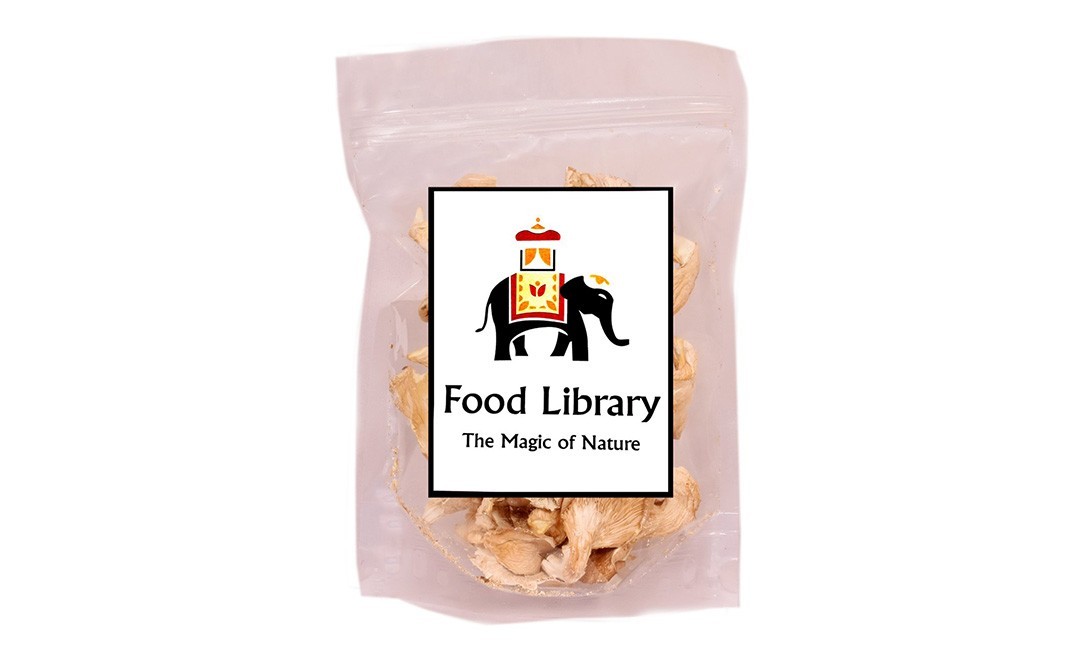 Food Library Dried Oyster Mushroom    Pack  200 grams